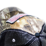 Camouflage American Flag N.O. Music Baseball Cap