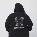 "Love is the Cure" Zip-up Hoody