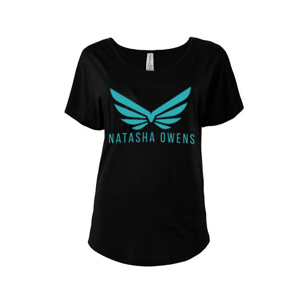 Natasha Owens Logo Tee in Teal